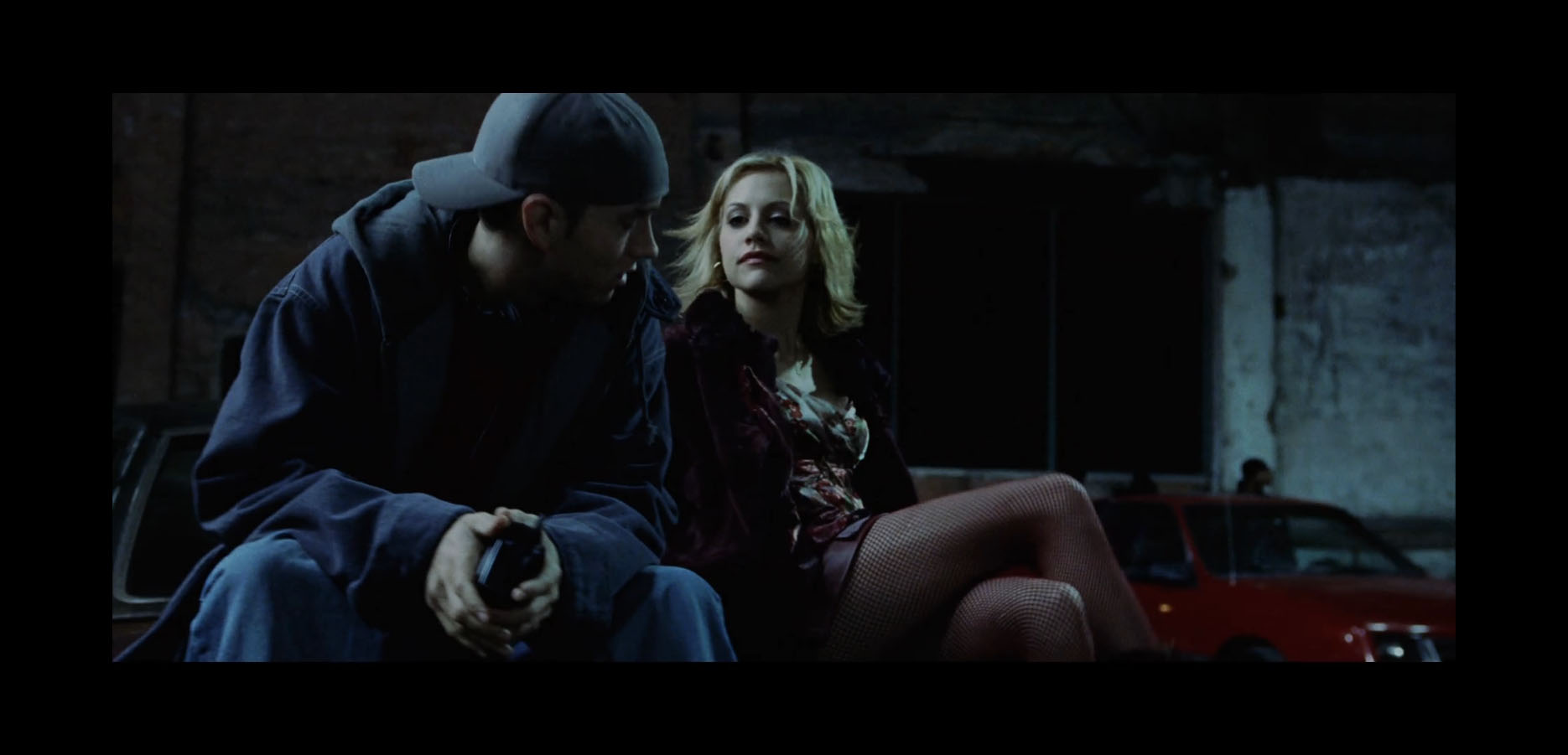 Player's Ballが流れる映画『8 Mile』のシーン画像