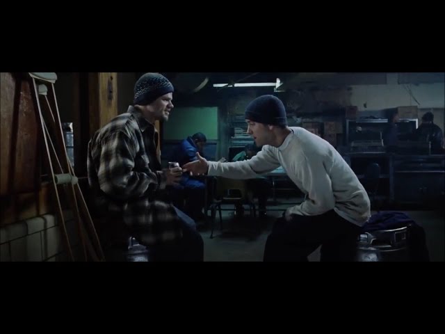 C.R.E.A.M.が流れる映画『8 Mile』のシーン画像