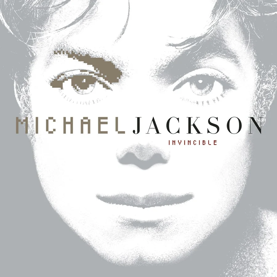 Michael Jacksonの2001年作品Invincibleのオリジナルアルバムアート