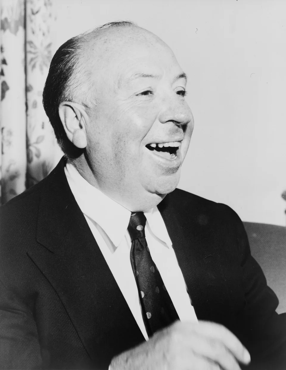 Alfred Hitchcock、1956年の資料写真。