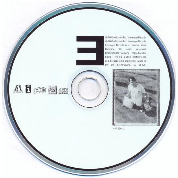 The Marshall Mathers LPのCD盤面