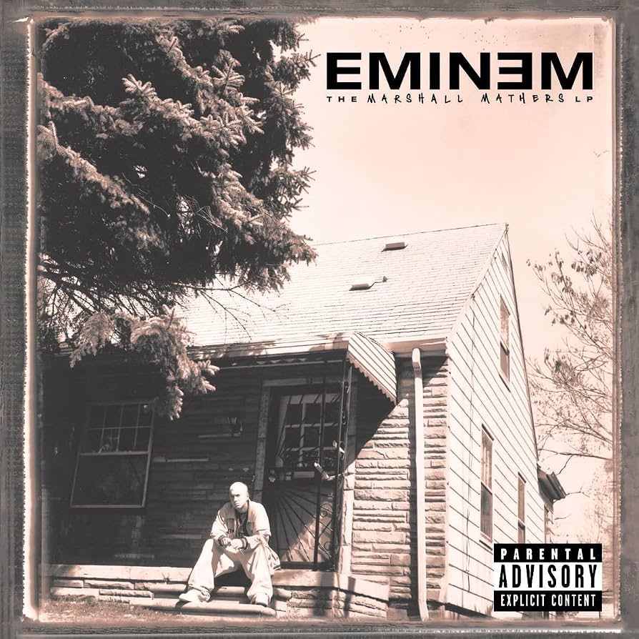 The Marshall Mathers LP アルバムジャケット