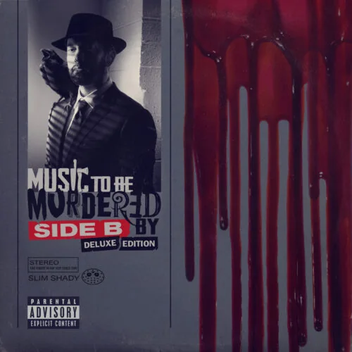 帽子姿のエミネムとSide Bの文字を配したDeluxe Editionのジャケット