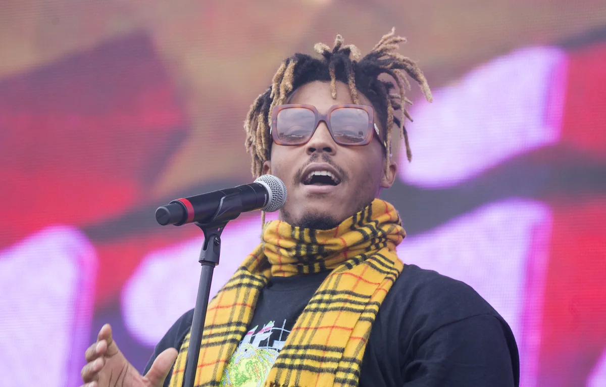2019年のInField Festで歌うJuice WRLD。Andy Jones撮影。