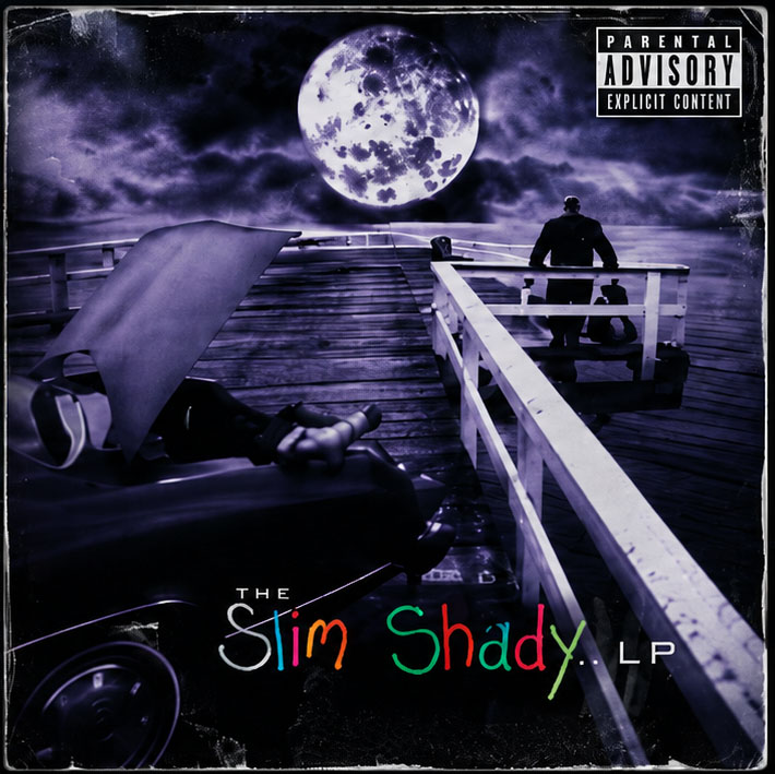 The Slim Shady LP風アルバムカバー