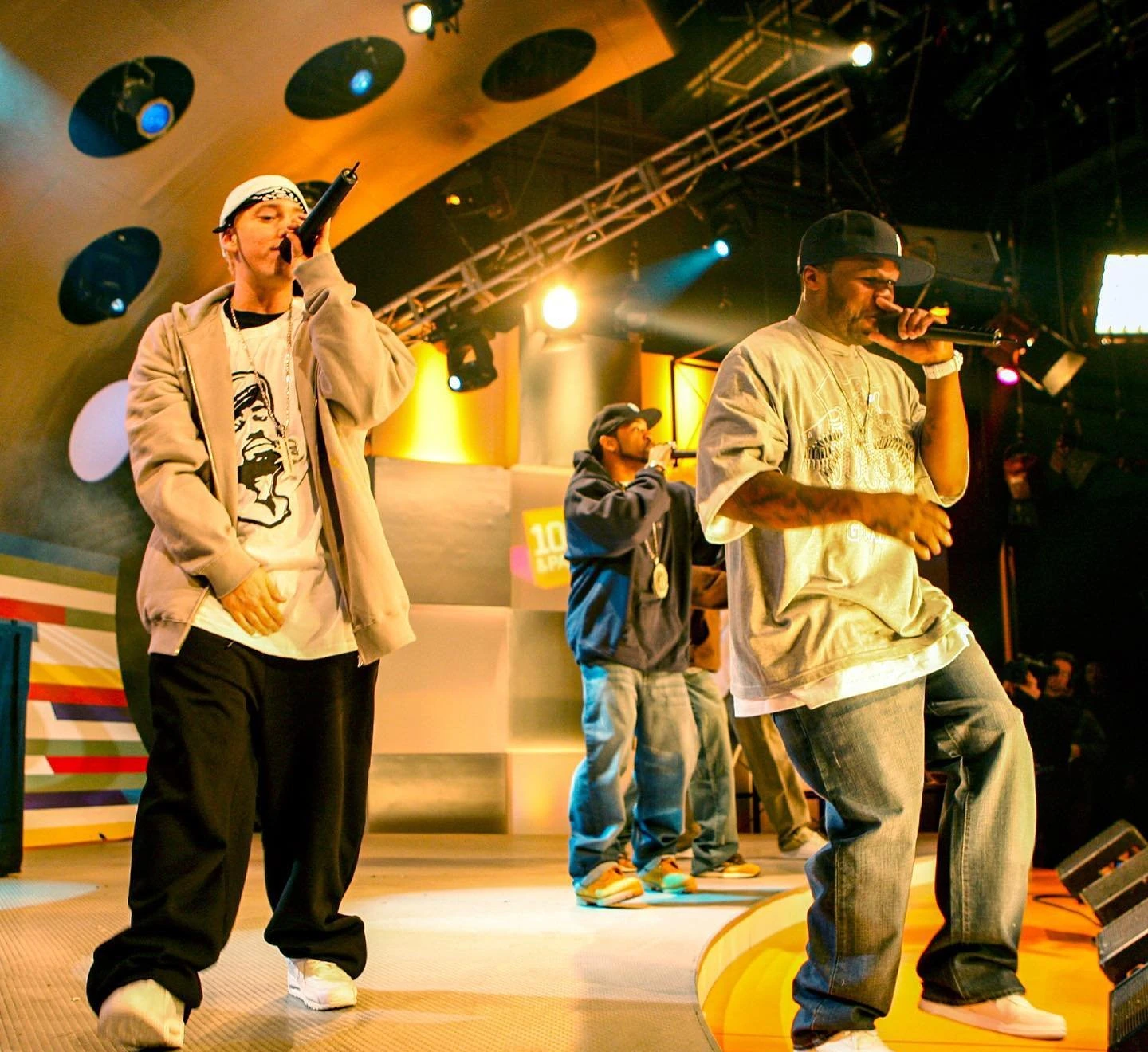 2006年の106 & Parkに出演したEminem。撮影Shareif